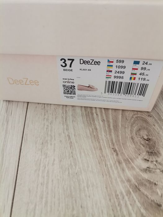 Espadryle damskie 37