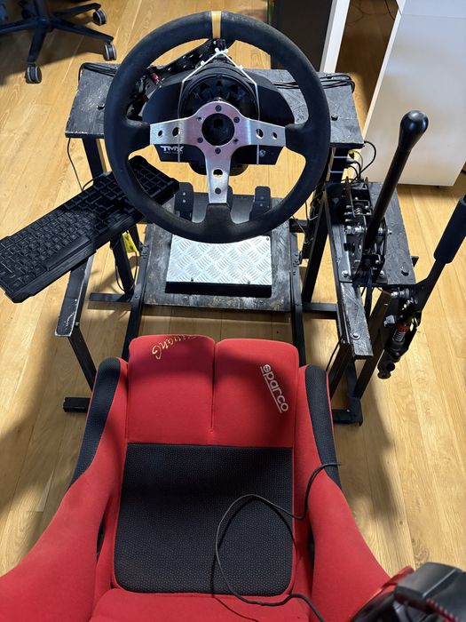 SimRacing stelaż cały kompletny zestaw TMX PRO SEKWENCJA RĘCZNY