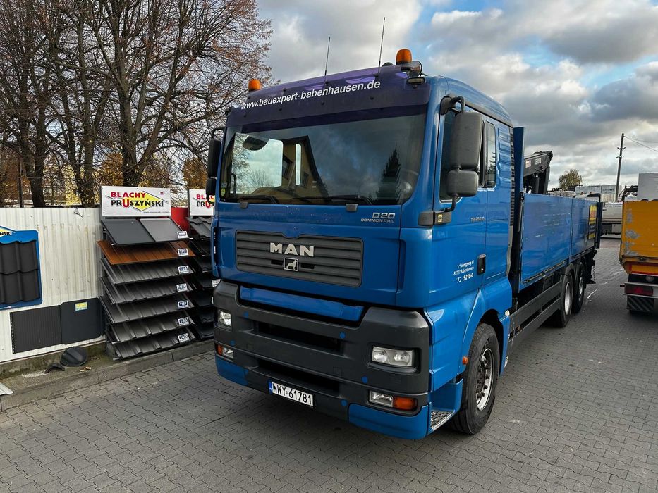 MAN TGA 26.430, HDS HIAB 166