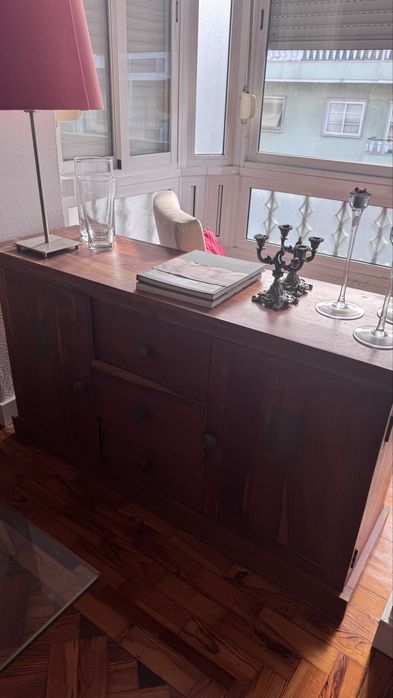 Louceiro de pau santo (madeira maciço)