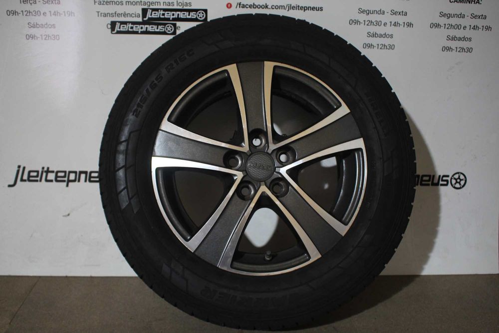 Jantes Originais MAK 16 5x114.3 6.5 ET40 + Pneus Pirelli 215/65/16c