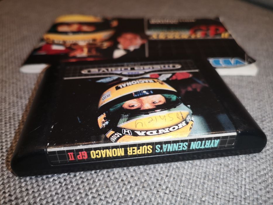 Ayrton Senna Super Monaco GP II SEGA MEGA DRIVE gra + instrukcja