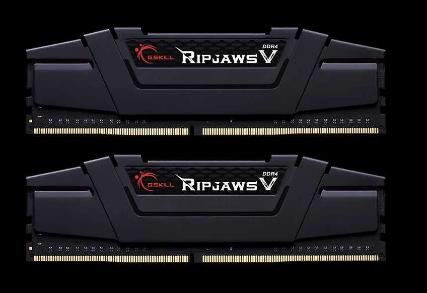 Memória RAM DDR4 32GB G.Skill Ripjaws V 3200MHz CL16 – Kit 4×8GB – Excelente Estado