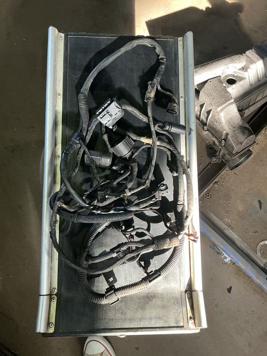 Instalação elétrica do motor Audi A3 8P 2.0 TDI 2005