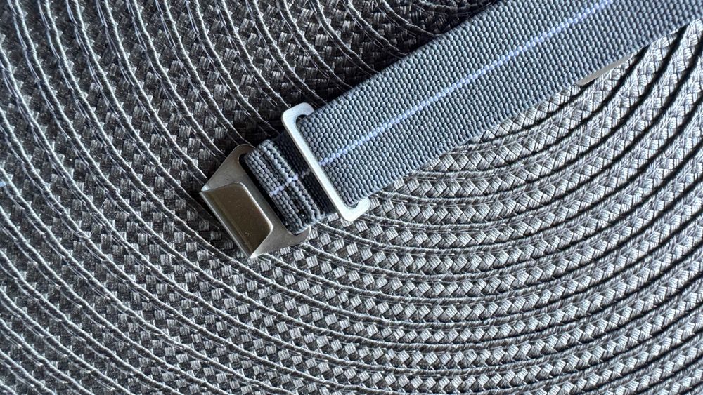 Nowy pasek do zegarka NATO Marine French/Nationale 20mm szaro-biały