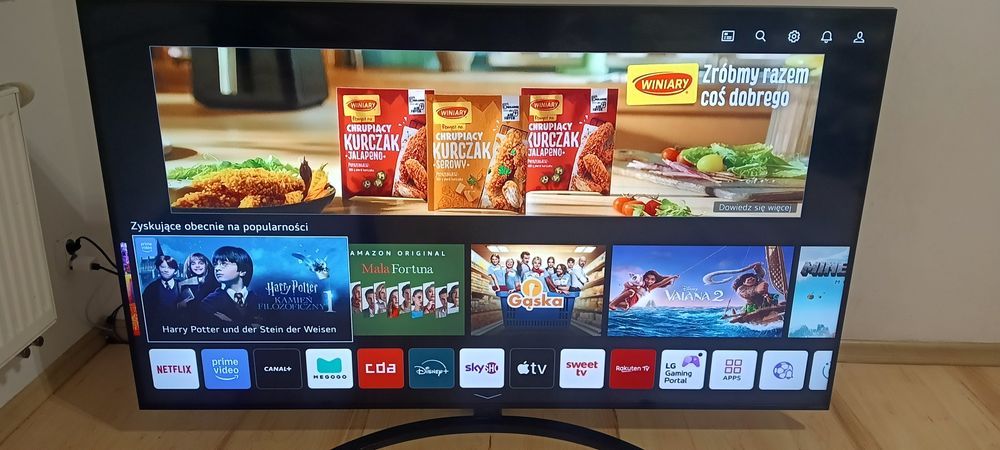 Telewizor 65 cali LG 65NANO763QA Smart tv