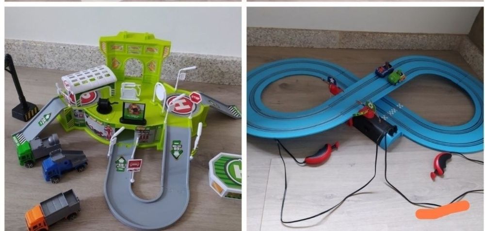 Lote de vários brinquedos de criança