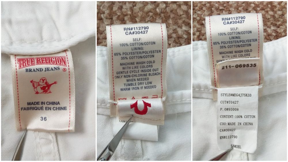 TRUE RELIGION Samuel Shorts шорти карго оригінал W36 XL W38