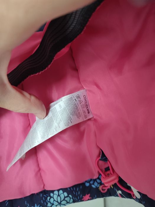 Яскрава дитяча куртка для дівчинки Girl Cool Club, р. 140, тепла