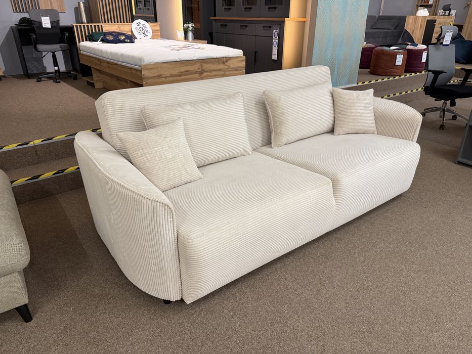 NOWA dostępna od ręki wersalka rozkładana PREMIUM z boczkami WYPRZEDAŻ