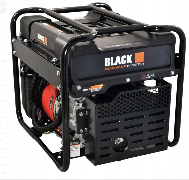 Інверторний бензиновий генератор BLACK 3,4 кВт 230 В, чиста синусоїда