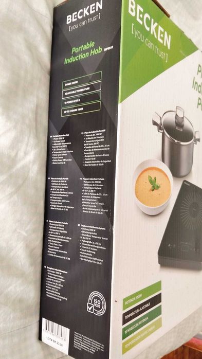 placa de indução Becken