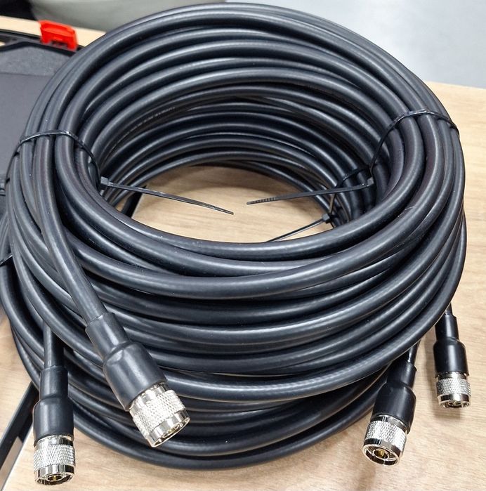КОПЛЕКТ: Антенна AVENGER Booster 2.4G/5.2G/5.8G с кабелями RG-8 20m.