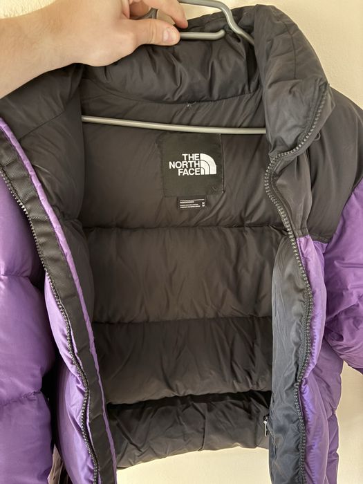 Kurtka zimowa The North Face nuptse 700 fioletowa m