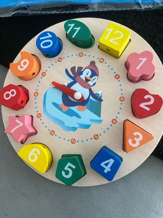 Сортер пазли розвиваючі іграшки деревянні для дітей Монтесорі ігри