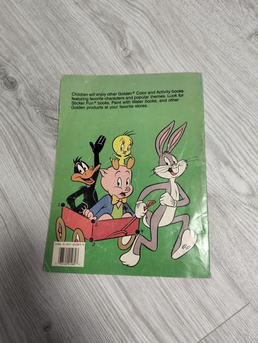 Królik Bugs 1985r kolorowanka