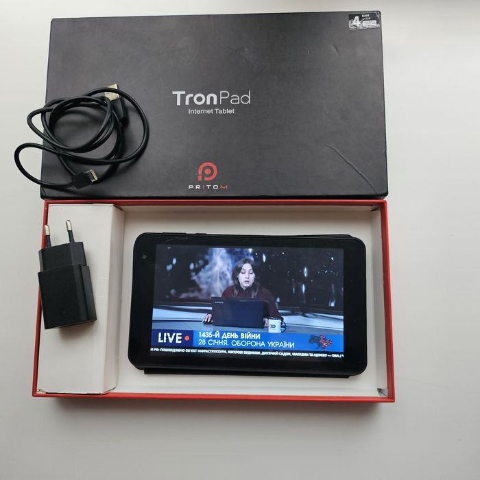 Pritom TronPad – Твій перший розумний планшет за копійки!