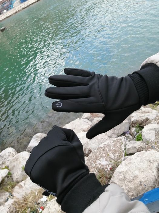 Рукавички перчатки нові унісекс чоловічі жіночі на флісі