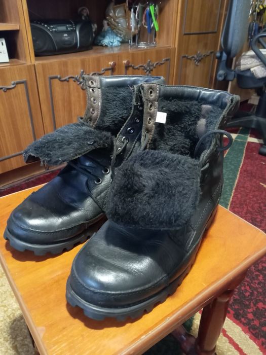 Берці шкіряні
