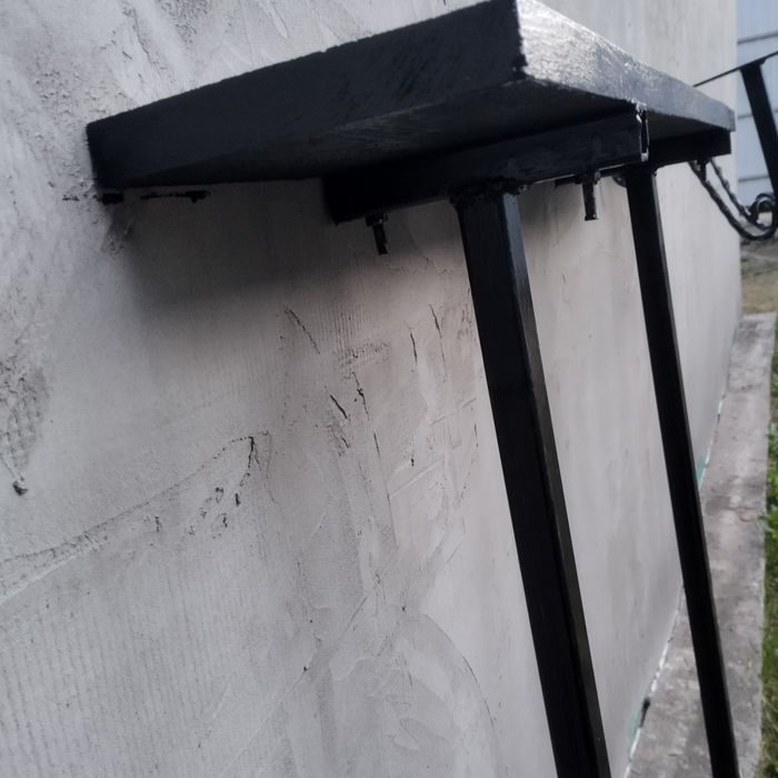 Стол и лавочка для кладбища. Металлические