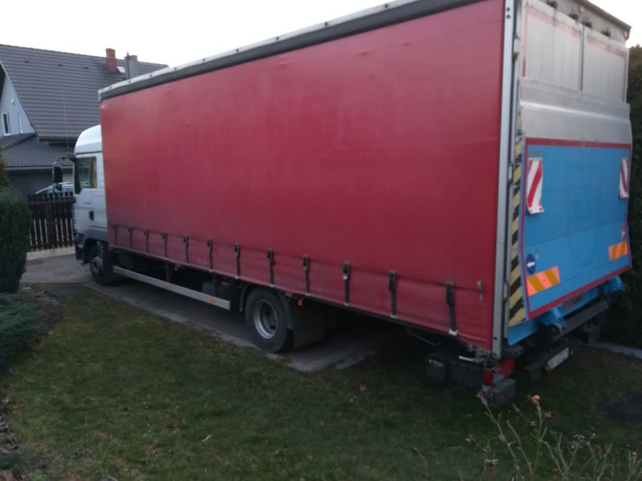 Transport ciężarowy,solówka,ciężarówka,5,8 ton,ciężarowe,winda 1500kg