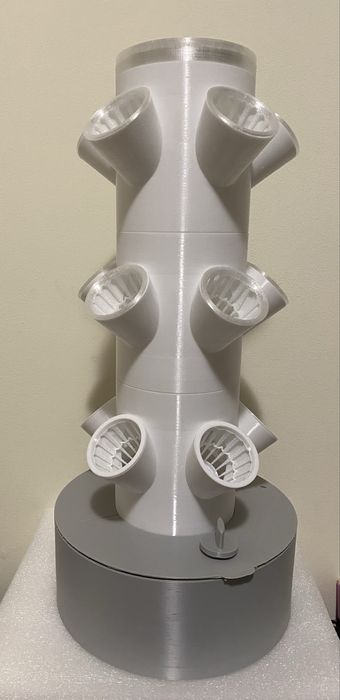 Torre para hidropônia.