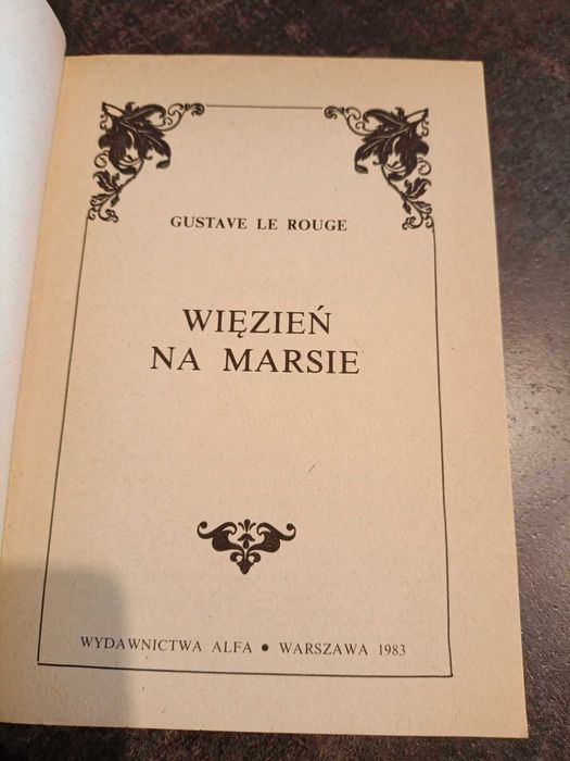 Więzień na marsie - G. Le. Rouge