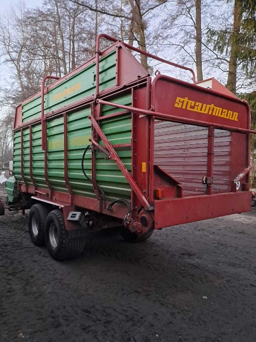 Przyczepa samozbierająca Strautmann Vitesse 2