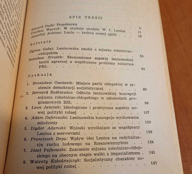 Teoria Lenina a kwestia chłopska w Polsce Zenon Mikołajczyk