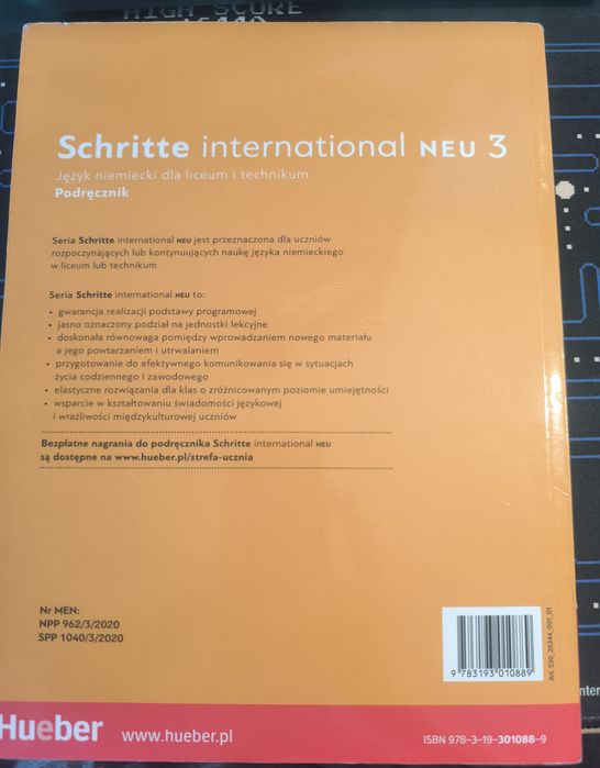Podręcznik i zeszyt ćwiczeń schritte international nue 3