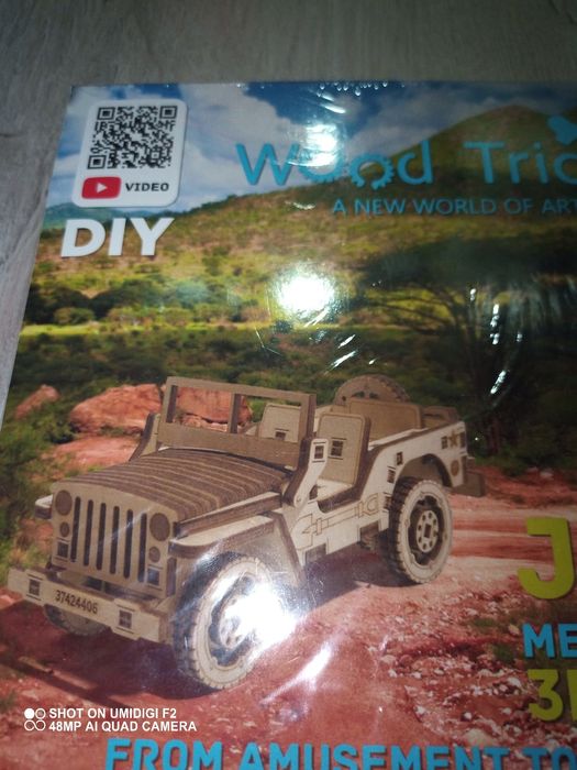 Детский 3D пазл Джип