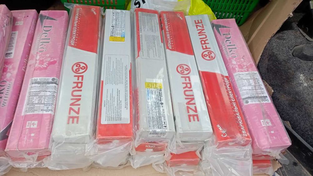 Электроды  4 мм 340 кг х 70 грн  ТМЛ-3У-4-ТД, ТМУ-21У