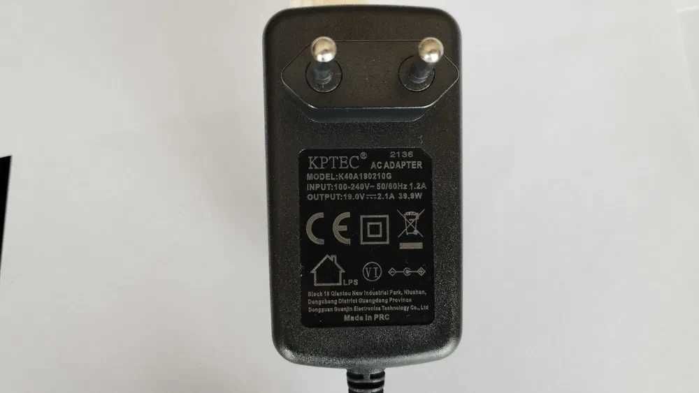 NOVO - Carregador Insys GW1-W149 - Original - 40W 19V 2.1A