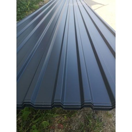 Blacha Trapez T-18 GRAFIT Połysk 7016