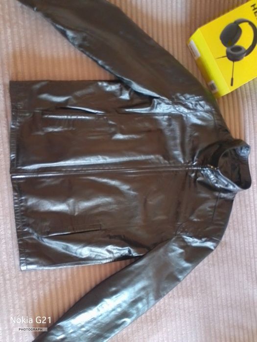 Куртка кожаная розмір 50