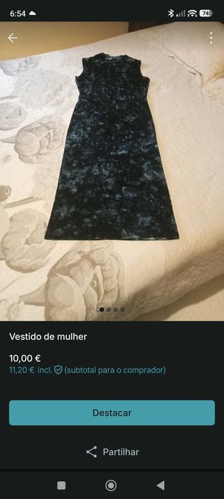 Roupa de mulher
