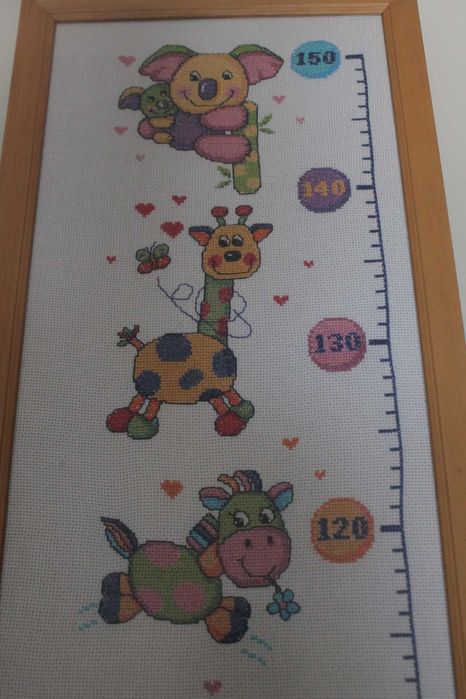 Quadro em bordado - infantil