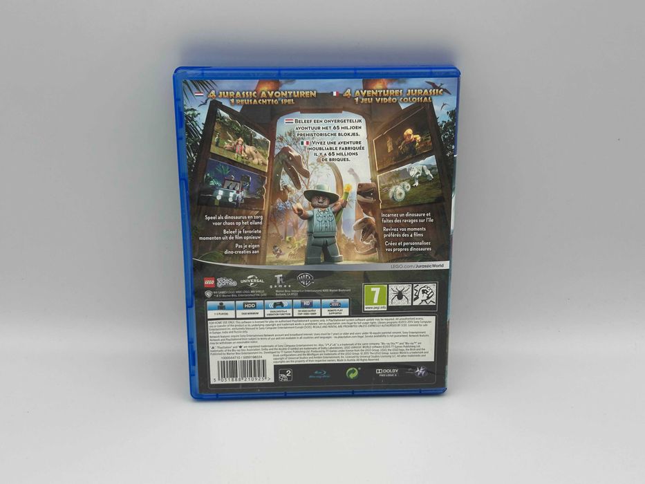 gra ps4 lego jurassic world