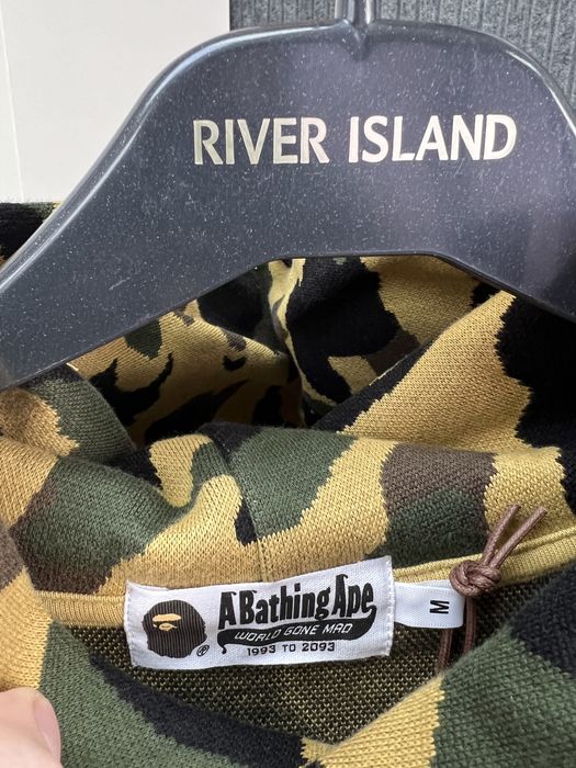 Худі Bape 1St Camo Jacquard One point Hoodie оригінал