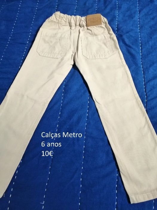 Roupa de criança de 6 anos