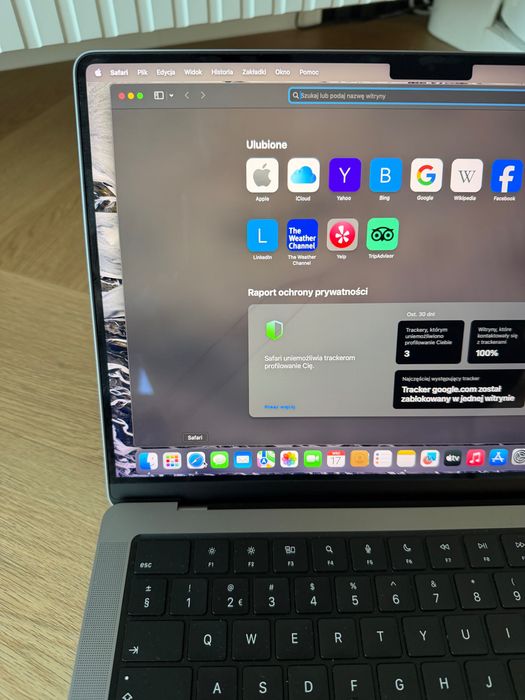 MacBook Pro 14” 16/1000 GB M1 Pro SPACE GRAY w bardzo dobrym stanie!