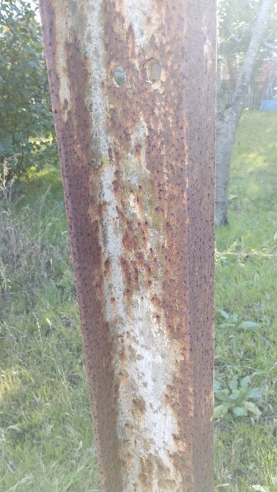 Швеллер стальной 8мм. Зигзаг. 3.5 метра