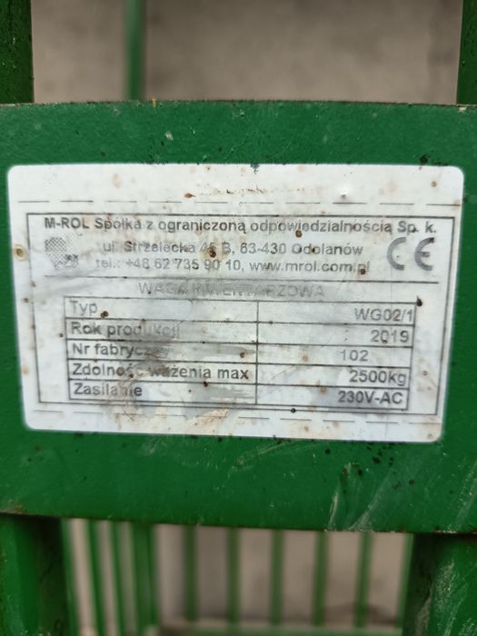 Zgrabiarka karuzela Fella, pająk i waga do bydła