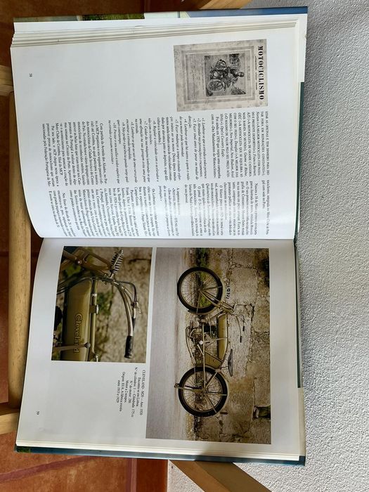 Livro de motas coleccionáveis