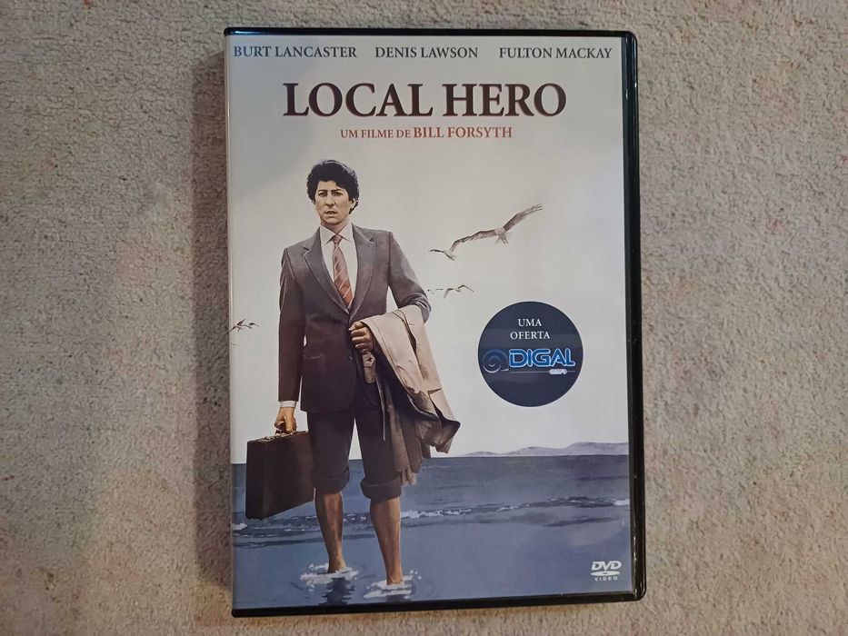 DVD - Local Hero - Herói de Aldeia, com Burt Lancaster, Peter Riegert