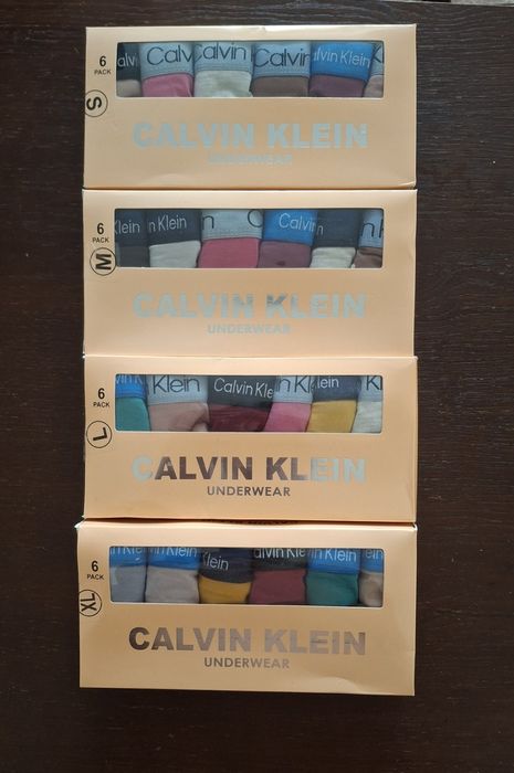 Трусики жіночі Calvin Klein S-XL (6 шт ) Уп)