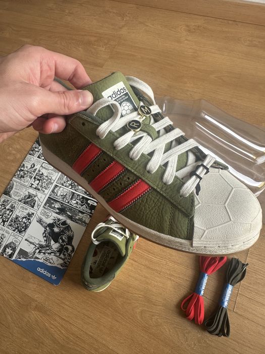 sapatilhas ténis  Adidas Superstar Shelltoe x Teenage Mutant Ninja Turtles – Edição de Colecionador