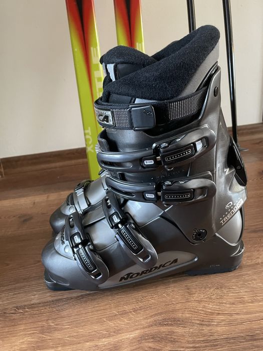 Narty Kastle + buty Nordica + kijki