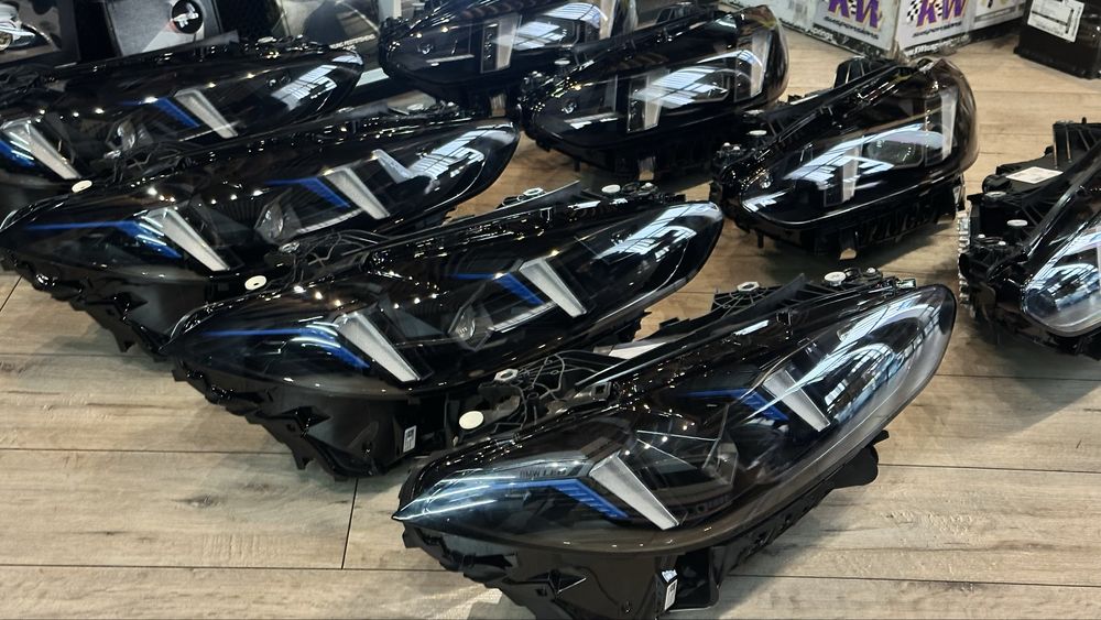 Bmw led g22 g26 g80 g82 g83 g23 led adaptive laser фари оптика