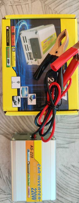 Inversor/inverter 12v 220w novo